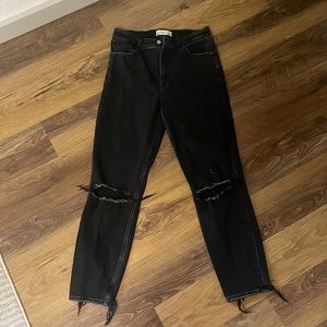 Abercrombie and Fitch High Rise Mom Jeans size 27L